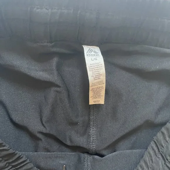 RBX. Short women's shorts with black lining size L. NWT. Made in Cambodia. - Picture 4 of 6